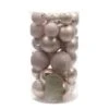 30 Palline Natalizie Infrangibili Rosa Cipria -Forniture Natalizie Negozio 0003712 30 palline natalizie infrangibili rosa cipria