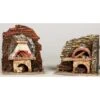 Forno Presepe Con Illuminazione Fuoco -Forniture Natalizie Negozio 0003773 forno presepe con illuminazione fuoco