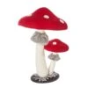 Funghi Amanita 2pz -Forniture Natalizie Negozio 0003937 funghi amanita 2pz
