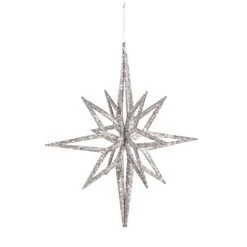 Addobbo Natalizio Pendaglio Star 40cm