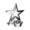 Porta Candela Shine Stella -Forniture Natalizie Negozio 0003951 porta candela shine stella