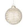 Sfera Vetro Twirl 80mm -Forniture Natalizie Negozio 0007354 sfera vetro twirl o80mm