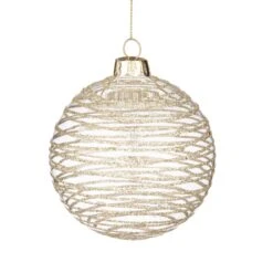 Sfera Vetro Twirl 80mm