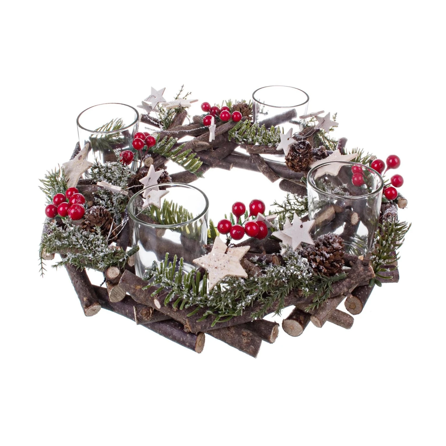 Corona 4 Portacandela Dolomite 30x9cm 3 Corona 4 Portacandela Dolomite 30x9cm