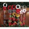 Decorazione Natale In Tessuto 12x52cm 2 Decorazione Natale In Tessuto 12x52cm -Forniture Natalizie Negozio 0007491 decorazione natale in tessuto 12x52cm