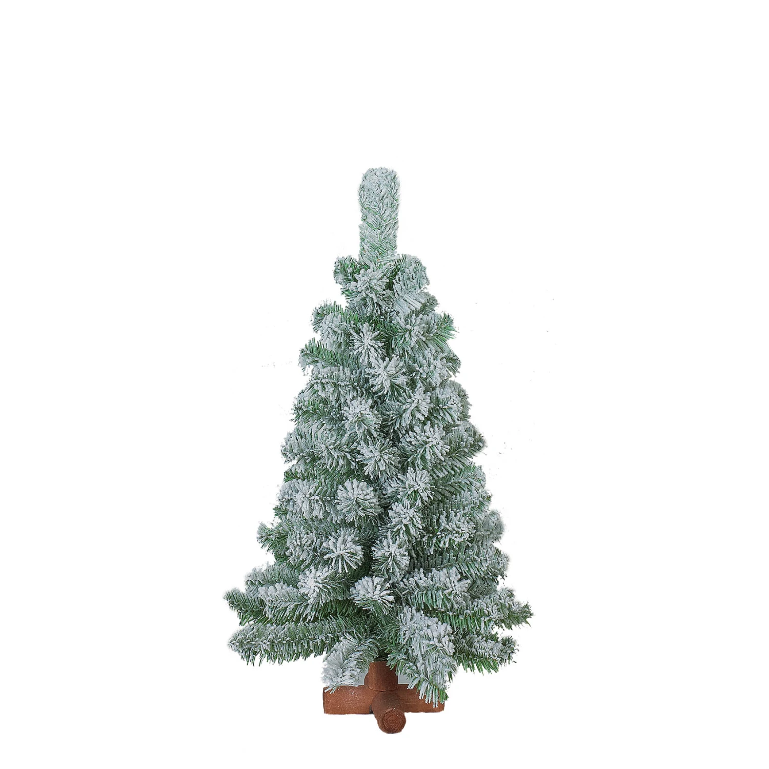 Flora Alberello Di Natale Con Base In Legno 75 Cm 2 Flora Alberello Di Natale Con Base In Legno 75 Cm