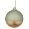 Pallina Natalizia 80mm In Vetro Ground Verde Opaco -Forniture Natalizie Negozio 0012526 pallina natalizia 80mm in vetro ground verde opaco