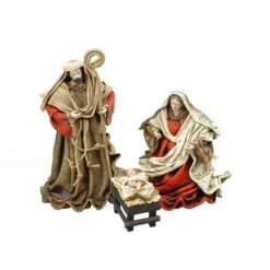 Natività 26cm Anticata Red/Green