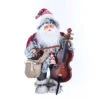 Babbo Natale Con Movimento E Musica - 46cm -Forniture Natalizie Negozio 0012562 babbo natale con movimento e musica 46cm