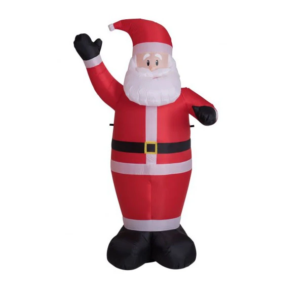 Babbo Natale Gonfiabile Con Luci 240cm 3 Babbo Natale Gonfiabile Con Luci 240cm