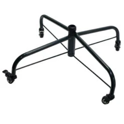 Base Rotante Nera In Metallo Per Albero Di Natale