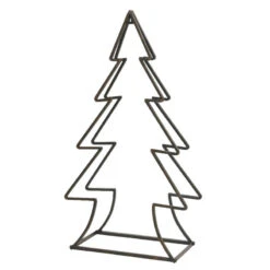 Portalegna Albero Di Natale Marrone 90 Cm
