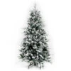 Flora Albero Di Natale Innevato Elegant 210 Cm - 948 Rami -Forniture Natalizie Negozio 0021842 flora albero di natale innevato elegant 210 cm 948 rami