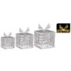 Set 3 Pacchi Regalo In Filo Acrilico Con 90 MicroLed 2 Set 3 Pacchi Regalo In Filo Acrilico Con 90 MicroLed -Forniture Natalizie Negozio 0022161 set 3 pacchi regalo in filo acrilico con 90 microled