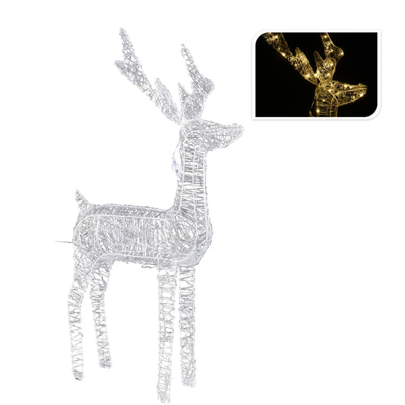 Renna 3D 100 Micro Led (100 Cm) 3 Renna 3D 100 Micro Led (100 Cm)