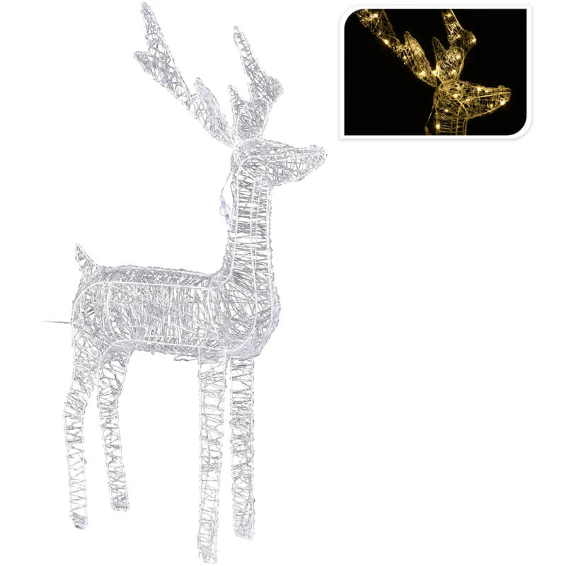 Renna 3D 120 Micro Led (120 Cm) 3 Renna 3D 120 Micro Led (120 Cm)