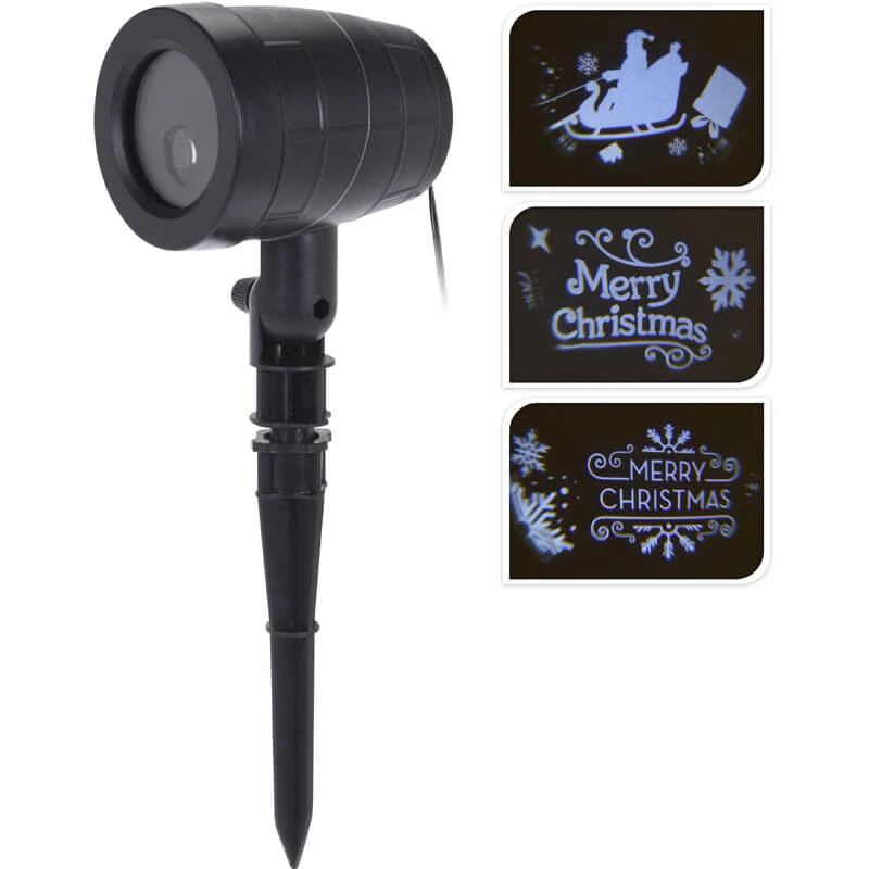 Proiettore Led Figure Natalizie 3 Proiettore Led Figure Natalizie