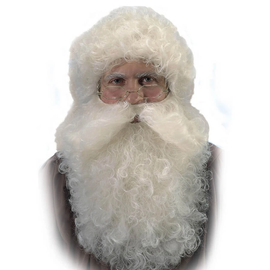 Parrucca E Barba Di Babbo Natale 3 Parrucca E Barba Di Babbo Natale