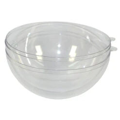 Pallina Natalizia 80mm Apribile Trasparente -Forniture Natalizie Negozio 0032665 pallina natalizia 80mm apribile trasparente