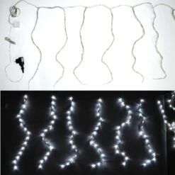 Tenda Luminosa 280cm Bianco Freddo 256 LED