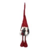 Gnomo Di Natale Estensibile Con Gambe Lunghe 80 Cm -Forniture Natalizie Negozio 0032735 gnomo di natale estensibile con gambe lunghe 80 cm