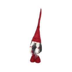 Gnomo Di Natale Estensibile Con Gambe Lunghe 80 Cm -Forniture Natalizie Negozio 0032737 gnomo di natale estensibile con gambe lunghe 80 cm