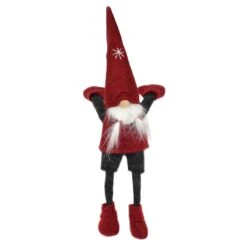 Gnomo Di Natale Da Appendere 45 Cm