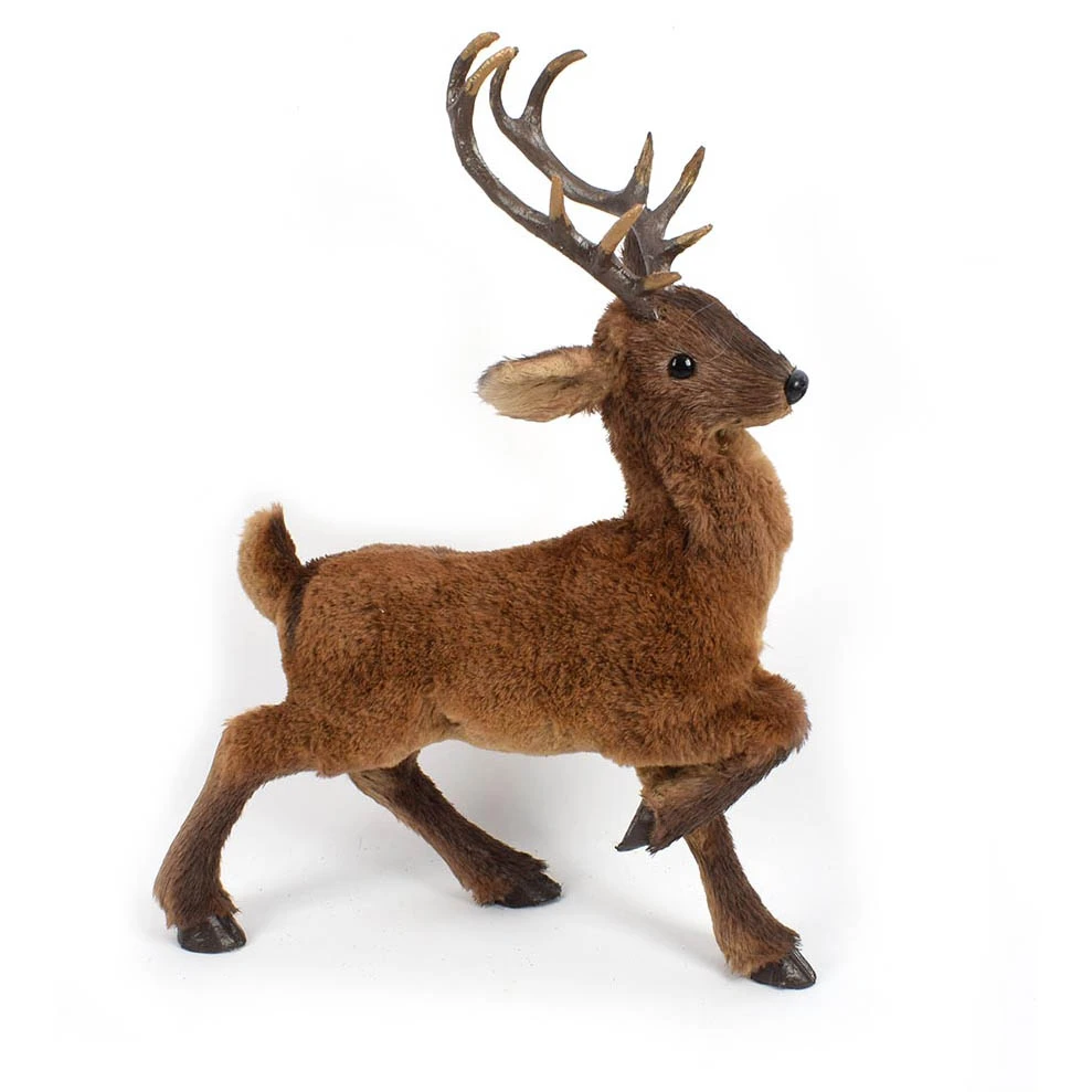 Cervo Con Pelliccia 44cm 3 Cervo Con Pelliccia 44cm