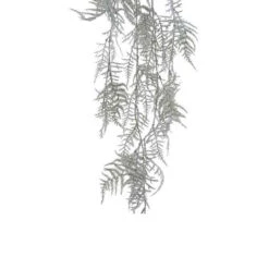 Decorazione Ramo Innevato Con Finitura Glitter 105 Cm