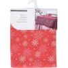 Tovaglia Natalizia 6 Posti Con Decorazione Fiocchi Di Neve 130x180 Cm -Forniture Natalizie Negozio 0032884 tovaglia natalizia 6 posti con decorazione fiocchi di neve 130x180 cm