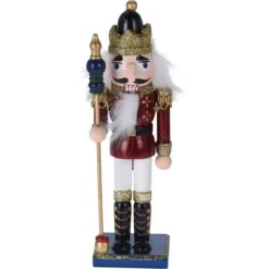 Soldatino Schiaccianoci In Legno 18 Cm -Forniture Natalizie Negozio 0032913 soldatino schiaccianoci in legno 18 cm