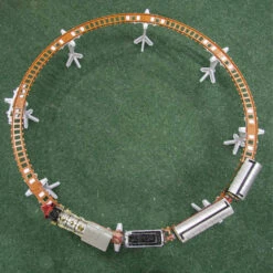 Scena Natalizia Treno Su Pista Sospesa 265cm 8 Scena Natalizia Treno Su Pista Sospesa 265cm -Forniture Natalizie Negozio 0040879 scena natalizia treno su pista sospesa 265cm