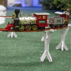 Scena Natalizia Treno Su Pista Sospesa 265cm 9 Scena Natalizia Treno Su Pista Sospesa 265cm -Forniture Natalizie Negozio 0040880 scena natalizia treno su pista sospesa 265cm