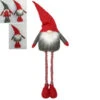 Gnomo Di Natale Con Gambe Estensibili 65 Cm -Forniture Natalizie Negozio 0040885 gnomo di natale con gambe estensibili 65 cm