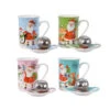 Confezione Regalo Tazza Babbo Natale Con Infusore -Forniture Natalizie Negozio 0055783 confezione regalo tazza babbo natale con infusore
