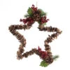 Corona Natalizia Stella 30cm 1 Corona Natalizia Stella 30cm -Forniture Natalizie Negozio 0055791 corona natalizia stella 30cm