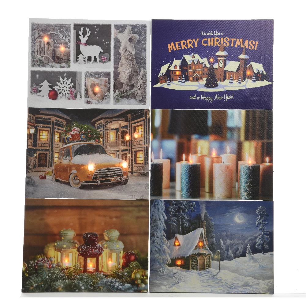 Quadro Natalizio LED 3 Quadro Natalizio LED