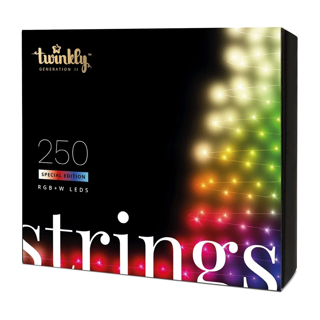 Twinkly Strings Special Edition Catena 250 LED Multicolore RGB+W Con Cavo Trasparente 4 Twinkly Strings Special Edition Catena 250 LED Multicolore RGB+W Con Cavo Trasparente - immagine 2