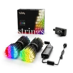 Twinkly Strings Special Edition Catena 400 LED Multicolore RGB+W -Forniture Natalizie Negozio 0056063 twinkly strings special edition catena 400 led multicolore rgbw