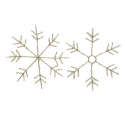 Decorazione Natalizia Fiocco Di Neve 25cm