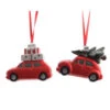 Decorazione Natalizia Pendente Macchina Rossa -Forniture Natalizie Negozio 0056099 decorazione natalizia pendente macchina rossa