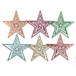 Decorazione Natalizia Pendente Stella 39,5cm