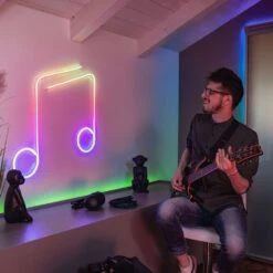 Twinkly Flex 2m LED Modellabile Multicolore RGB -Forniture Natalizie Negozio 0056347 twinkly flex 2m led modellabile multicolore rgb