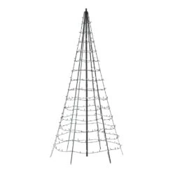 Twinkly Light Tree Albero Luminoso Smart Con 300 LED RGBW, 2 Metri, Controllabile Via App -Forniture Natalizie Negozio 0056408 twinkly light tree albero luminoso smart con 300 led rgbw 2 metri controllabile via app