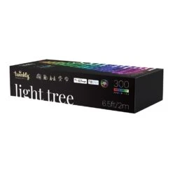 Twinkly Light Tree Albero Luminoso Smart Con 300 LED RGBW, 2 Metri, Controllabile Via App -Forniture Natalizie Negozio 0056409 twinkly light tree albero luminoso smart con 300 led rgbw 2 metri controllabile via app