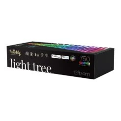 Twinkly Albero Luminoso Smart Con 750 LED RGBW, 4 Metri, Controllabile Via App -Forniture Natalizie Negozio 0056455 twinkly albero luminoso smart con 750 led rgbw 4 metri controllabile via app