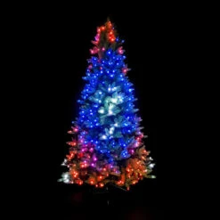 Twinkly Albero Artificiale Pre-Illuminato 400 LED RGB, 1,8 Metri, Controllabile Via App -Forniture Natalizie Negozio 0056501 twinkly albero artificiale pre illuminato 400 led rgb 18 metri controllabile via app