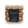 24 Palline Natalizie 25mm In Vetro Caramello 2 24 Palline Natalizie 25mm In Vetro Caramello -Forniture Natalizie Negozio 0057089 24 palline natalizie 25mm in vetro caramello