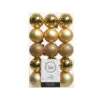 30 Palline Natalizie 60mm Infrangibili Oro -Forniture Natalizie Negozio 0057102 30 palline natalizie 60mm infrangibili oro