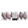 6 Addobbi Natalizi Pigne 80mm Infrangibili Rosa Cipria -Forniture Natalizie Negozio 0057147 6 addobbi natalizi pigne 80mm infrangibili rosa cipria
